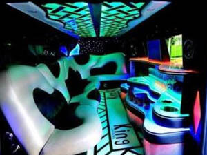 interior of late model memphis limo